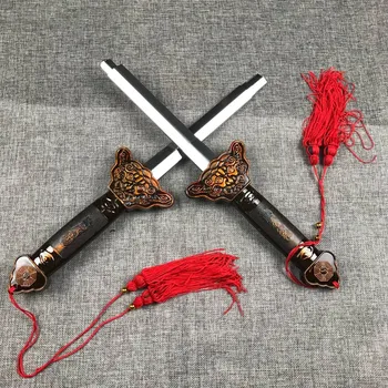 Čínské Kung-Fu Teleskopický Meč Bojová Umění Školení Venkovní Fitness Taiji Meč Tradiční Ranní Cvičení Zařízení