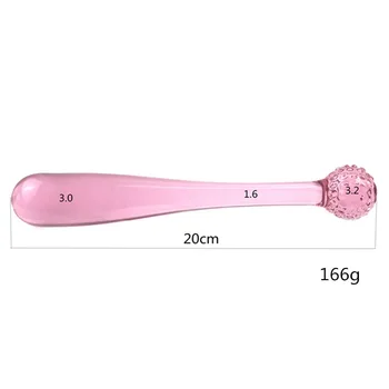 Kouzelná hůlka crystal Skleněný Anální Zátkou Penisu Super Velký Vibrátor Sex Hračka pro Ženy Sex Produktů Ženské Masturbace Zadek Anální Plug Hračky