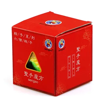 Shengshou Mastermorphix Žádné Samolepky Kostky 6x6 Rýže Knedlík Stickerless Magic Cube Puzzle Hračka Barevné Vícebarevná 6x6x6