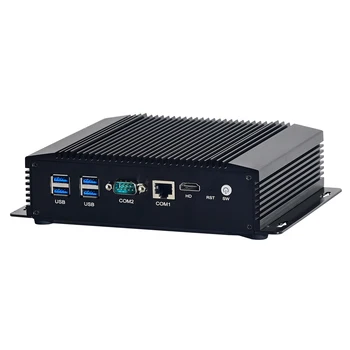 Průmyslové Mini PC i5 8265U 6 Lan Firewall Appliance PC pfSense Router 2*RS232, 4G/3G, WiFi, 8GB DDR4L