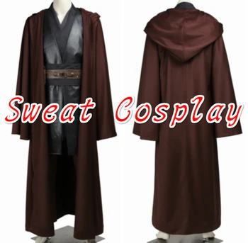 Vysoce Kvalitní Star Wars cosplay kostým Anakin Skywalker kostým dospělého anakina skywalkera cosplay s plášť Cosplay Kostým