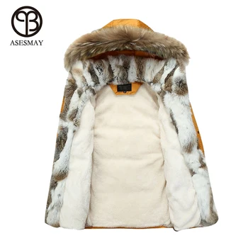 Asesmay 2019 módní muži zimní bundy oblečení značky wellensteyn bunda zimní kabát muži zimní bunda muži kabáty s kapucí mýval