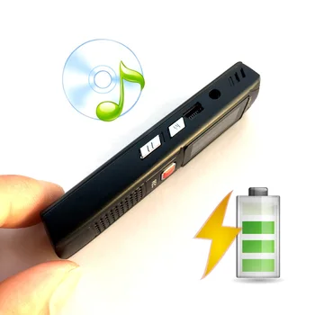 Klasické Digitální Záznamové Pero Přenosné 8GB/4GB Mini Digitální Hlasový Záznamník Zařízení s LCD Displej, Podpora hudební přehrávač SK013