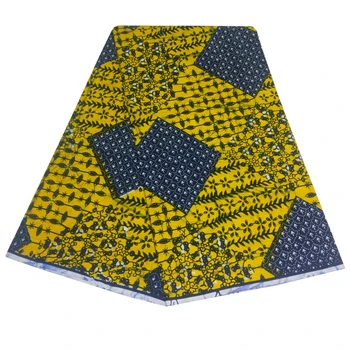 Africké vosk tkaniny 6 metrů Vysokou Kvalitu African Bavlněné Tkaniny Africké Tisknout vosk ankara tkaniny africké skutečné vosk