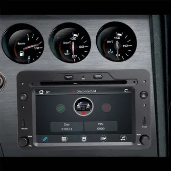 Josmile 2 din Auto DVD Přehrávač Pro Alfa Romeo 159 Brera Spider Sportwagon Navigační Multimediální Stereo GPS AutoRadio hlavní Jednotky