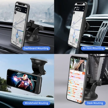 Magnetické Bezdrátové Auto Nabíječka pro iPhone 12 Pro Max Mini Auto Airvent Dashboard Mount Magnet Držák Telefonu Stand & Fast Charger