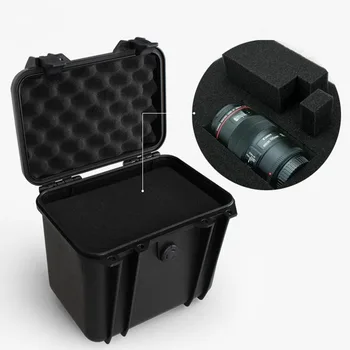 Přenosný nástroj, případ, kufr, Plastový hermeticky Uzavřené Vodotěsné Bezpečnostní Zařízení pro Případ, Suché Box Venkovní Vybavení Tool Box 286x220x263mm