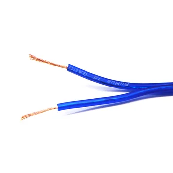 PUZU 45M blue Copper clad Hliníkové vodiče CCA reproduktor auto signál linkový kabel pro auto audio stereo zesilovač auto příslušenství