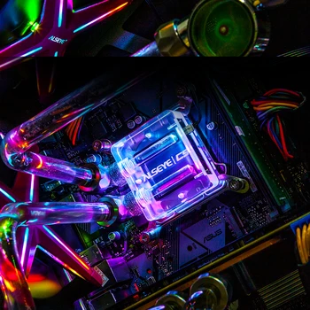 ALSEYE XTREME PC Case DIY Vody Coolling 360mm Nastavitelné RGB ASUS Sync Gigabyte RGB FUSION Podporu LGA 115x/AM2/AM3/AM4