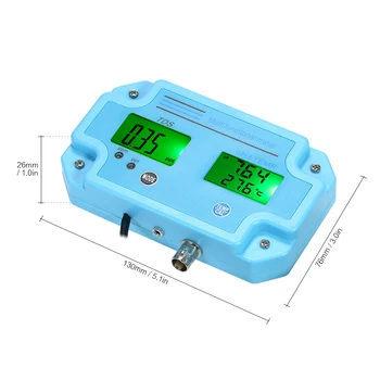 Profesionální 3 v 1 pH/TDS/TEMP Metr Vody Detektor Digitální LCD Kvality Vody Sledovat Multiparametrový Kvality Vody Tester