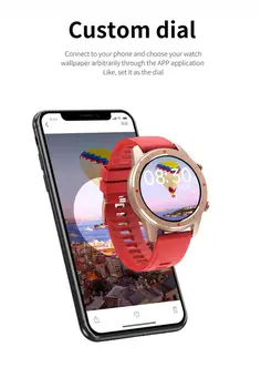F50 Volání Bluetooth Zpráva Připomenutí Vlastní Chytré Hodinky Dial Plně Dotykový Displej Smartwatch Ženy, Sport Hodinky Pro Android iOS