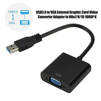 USB 3.0 na VGA Externí Grafické Karty Video Converter Adaptér pro Windows 7/8