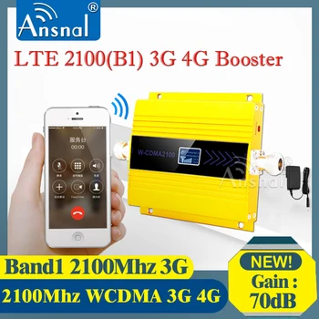 2100Mhz 3G Kapsa Mobilní Telefon Opakovač Signálu Booster Zesilovač 3g 4g Signál UMTS 2100 MHz ( Pásmo 1) Yagi Anténa +10M Kabel