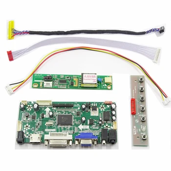 Latumab LCD LED LVDS Controller Board Řidiče, Kit pro LP154W01-TLD1 / LP154W01-TLD2 / LP154W01-TLD3 / LP154W01-TLD4 HDMI+DVI+VGA