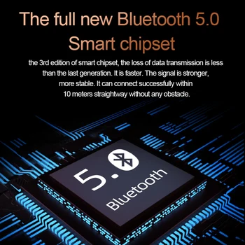 Bluetooth Sluchátka Bezdrátová in-ear sluchátka TWS Podpora bezdrátového nabíjení mini hi-fi Sluchátka Gaming Headset pro Mobilní Telefon