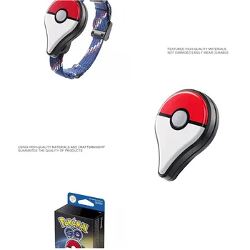 Pokemon GO Plus Náramek hračky Auto Chytit Bluetooth Náramek Pokémon GO Plus s Dobíjecí baterie uvnitř může přepínat