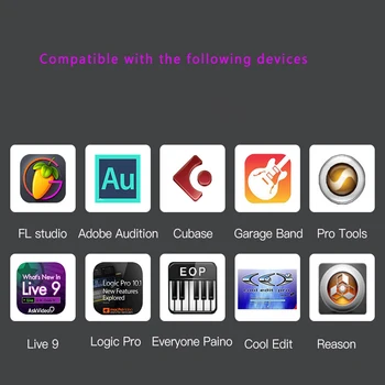 OTG hudební nástroj spojuje elektrický klavír, elektronické drum Type-C/ Apple port MIDI kabel
