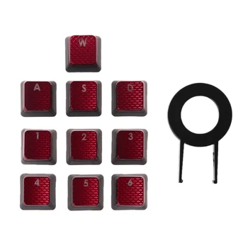 10ks/Pack Keycaps pro Corsair K70 K65 K95 G710 STRAFE RGB Mechanical Keyboard qiang