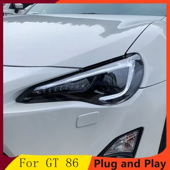 Car Styling pro Toyota FT, GT 86 FT86 GT86, Subaru BRZ 2012-2018 přední Světla LED Světlomet DRL Objektiv Double Beam