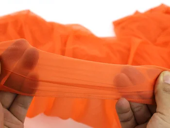 Vysoce elastické Ultrajemné Nylon Net tkanina Nude barva Masa 4 Way Stretch Spandex Síťované spodní Prádlo, Punčochy Plést DVOŘE