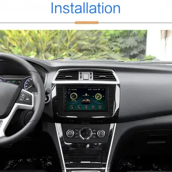 Auta 2 Din Rádio Bluetooth Mp5 Přehrávač S Dotykovým displejem Univerzální autorádia GPS Navigace Integrovaná zařízení Pro Android 10.1