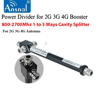 800-2700Mhz 1 až 2 způsoby /1 3ways N Female Power Splitter Dutiny Dělič pro sítě 2g, 3g, 4g mobilní Telefon Signálu Booster Repeater GSM 4G