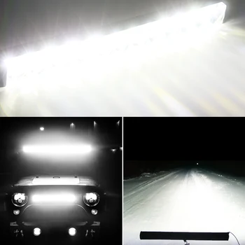 NLpearl 6D Slim Spot LED Bar 12V 24V LED Light Bar Offroad 30W 90W 120W 180W Barra LED Pracovní Světlo pro Auto Truck Traktor Suv 4x4