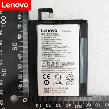Originál PRO Lenovo VIBE S1 S1c50 S1a40 BL250 baterie Dobíjecí Li-ion Vestavěný mobilní telefon lithium-polymerová baterie