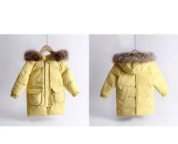 Dětské Zimní Fleece Outdoor Bundy pro Kluky s Kapucí v Teple dívky, Svrchní Větrovka Podzim Ležérní Dětské dlouhé Kabáty Oblečení