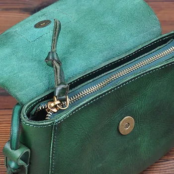 Originální design Letní kabelky Messenger bag Literatury a umění Retro první vrstva Hovězí kůže Mini Messenger bag