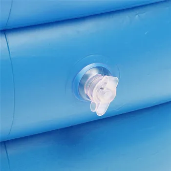 165x85x45cm Modrá Velká Velikost Nafukovací Vanu Vanou LÁZNĚ PVC Skládací Přenosné Pro Dospělé S Vzduchové Čerpadlo pro Domácnost Nafukovací Vana