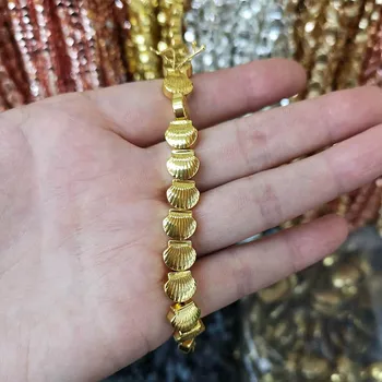 1 Pramen/lot Hematite Rose Gold Stříbrná Barva Shell Tvar Volné Korálky pro Výrobu Šperků DIY Náramek a Náhrdelník CPHB1036