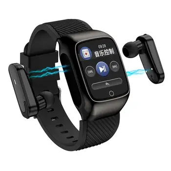 2020 Sport Chytré Hodinky TWS Bluetooth Sluchátka 2 In1 Muži, Ženy, Monitor Srdečního tepu, Smartwatch, Fitness Tracker Pro Android IOS