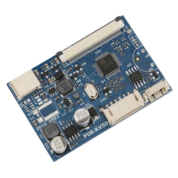 Driver Board 50-Pin 2-Kanálový AV Driver Board Modul Vstupní Signál pro 7 / 9 / 10.1 Palcový LCD Displej Regulátoru Modulu