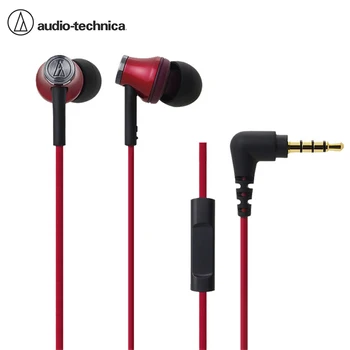 Audio Technica ATH-CK330is 3,5 mm Drátová Sluchátka Stereo In-ear Hluboké Basy Sluchátka Headset Sport 1-tlačítkové Dálkové Ovládání s Mikrofonem