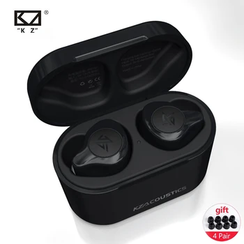 KZ S2 TWS Bezdrátové Dotykové Ovládání Bluetooth 5.0 AAC Podpora Headset Hybridní Technologie, Sport Typ Pohybu Sluchátka hi-fi Sluchátka