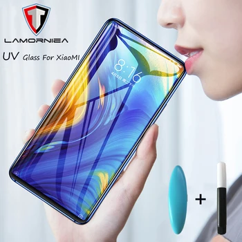 UV Lepidlo Sceen Protector Pro Xiaomi Mi 8 Lite Liquid UV Tvrzeného Skla RedMi 5 Plus Poznámka 5 Poznámka Pro 5A PocoPhone F1 RedMI 6 MIX 3