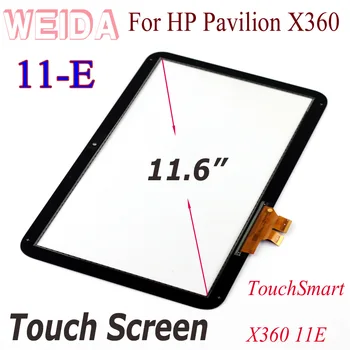 WEIDA Dotykový Digitizer Pro HP Pavilion TouchSmart X360 11E 11-E Série Touch Digitizér Displeje Panel Sklo Náhradní 11.6