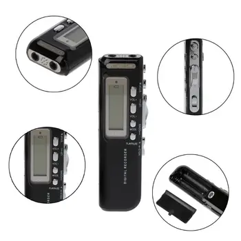 Profesionální Mini USB Pero Digitální Audio Hlasový Záznamník, Mp3 přehrávač, Diktafon
