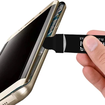 Mobilní Telefon Zakřivené LCD Displej Otevření Nástroje Double-Head Ultra Tenké Flexibilní Nerezové Oceli, Anti-Statické Plastové Spudger Pry