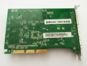AGP Grafická karta FX5200 128M 128Bit podporuje 8x 4x rozhraní základní desky.