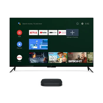 Globální Xiaomi Mi Box S 4K HDR Android TV Box 8.1 Ultra HD 2G 8G WIFI Google Assistant Remote Streaming Netflix IPTV Přehrávač Médií