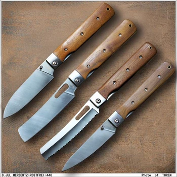 2020 nový skládací nůž šéfkuchaře G10 rukojeť ložisko Kapesní nože venkovní Ovoce, zeleniny nůž cutter nůž na Chléb nástroje