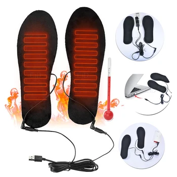 EiD USB Vyhřívané Vložky do Bot Elektrické Nohy Oteplování Pad Nohy Teplejší Ponožky Pad Mat Zimní Venkovní Sportovní Topení Vložky do bot Zimní Teplé