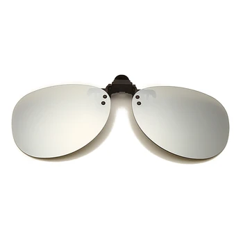 Klip na Flip up Polarizované Čočky Pro dioptrické Brýle Muži Ženy UV400 Odstíny Řidičské sluneční Brýle Přes Brýle