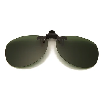 Klip na Flip up Polarizované Čočky Pro dioptrické Brýle Muži Ženy UV400 Odstíny Řidičské sluneční Brýle Přes Brýle