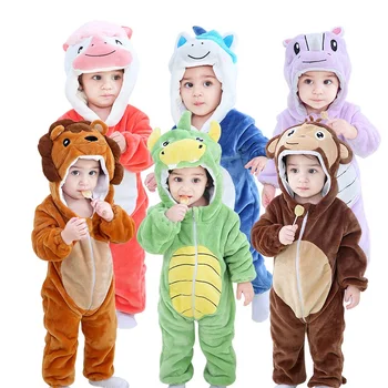 Inflant Romper New Born Dětské Oblečení Chlapci Dívky Kombinéza Zvířat Kugurumi Dupačky Rompers Bebes Panda Steh Pyžamo Dětské Kostýmy