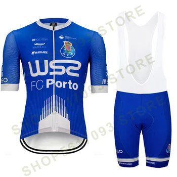 TÝM 2020 WS2 FC Porto cyklistické oblečení jersey cyklistické Šortky oblek pánské létě rychlé suché pro jízda na KOLE košile Maillot Culotte nosit