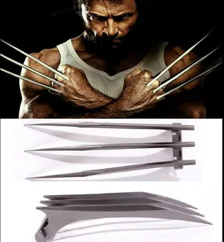 2KS X-Men Wolverine Logan ABS Drápy Blade Cosplay Rekvizity Nová Verze Nastavitelná