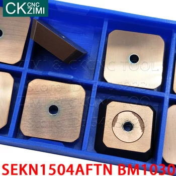 SEKN1504AFTN SEKN 1504 AFTN BM1030 karbidu vložky, frézování inserts Nástroje Výměnné CNC Soustružení Inserts Nástroje pro nerezové oceli